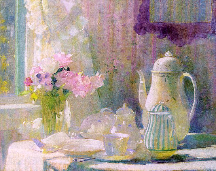 Hills, Laura Coombs Breakfast china oil painting image